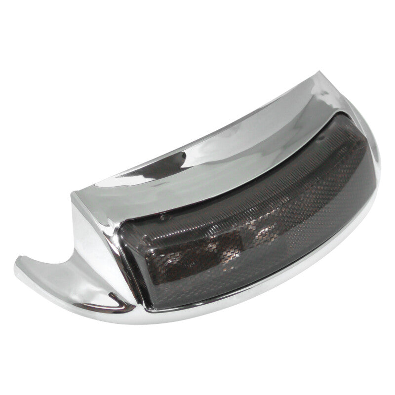 Letric Lighting Rear Fender Tip Replacement LED, Smoke - Part Number letLLC-RFTL-02A