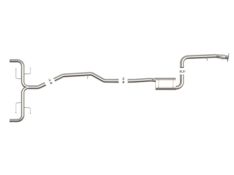 aFe Mach Force-Xp Cat-Back Exhaust System for 2017-2021 Alfa Romeo Giulia 2.0L Turbo, Part 49-36903