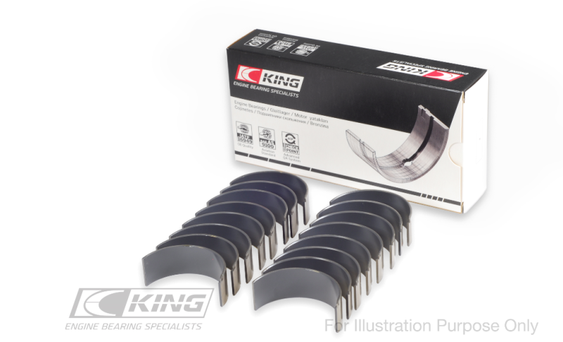 King Engine Bearings CR8061MC Toyota 3UR-FE Connecting Rod Bearing Set