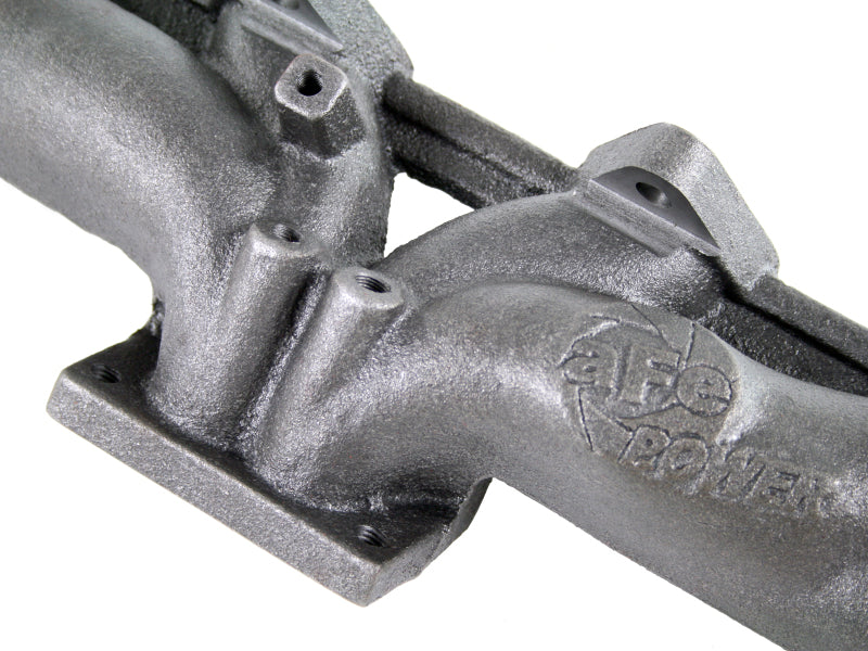 aFe Power BladeRunner Ductile Iron Exhaust Manifold for 1998.5-2002 Dodge Ram 5.9L Cummins 24V, Part Number 46-40032