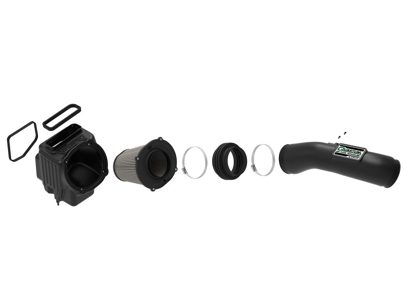 aFe Quantum Pro DRY S Cold Air Intake System 53-10007D for 2017-2019 GM 6.6L Duramax L5P