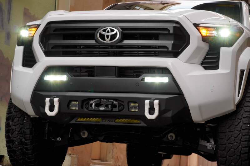 DV8 Offroad Centric Winch Front Bumper for 2024-2025 Toyota Tacoma | Part Number dveFBTT1-08