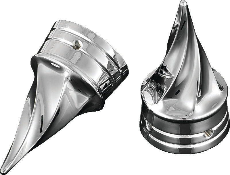 Kuryakyn Twisted Axle Caps Chrome – Part Number 1217