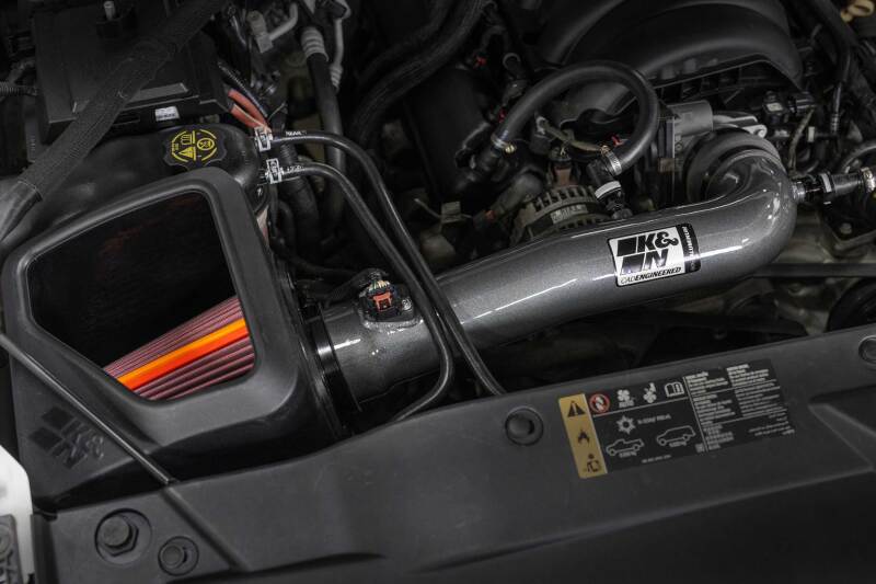 K&N Engineering Chevy/GMC 1500 V8 5.3L/6.2L NextGen Aluminum Cold Air Intake System - Part KN-70-3082