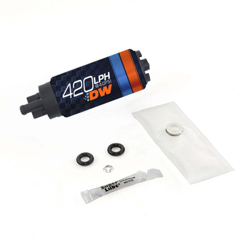 DeatschWerks DW420 Series DWK9-421S-1007 420 LPH In-Tank Fuel Pump and Install Kit for 2006-2011 Honda Civic