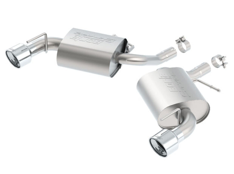 Borla 11933 S-Type Axle-Back Exhaust System for 2016-2023 Chevrolet Camaro 2.0L Turbo