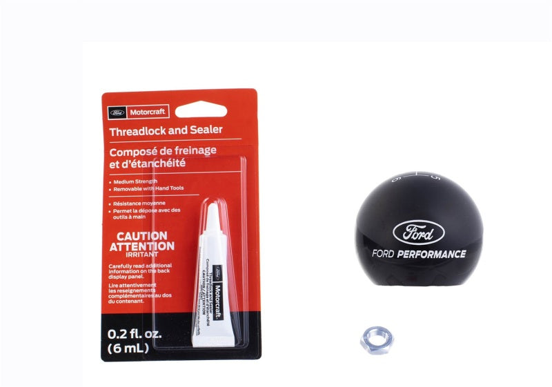 Ford Racing frpM-7213-M8A 6-Speed Black Shift Knob with Ford Performance Logo