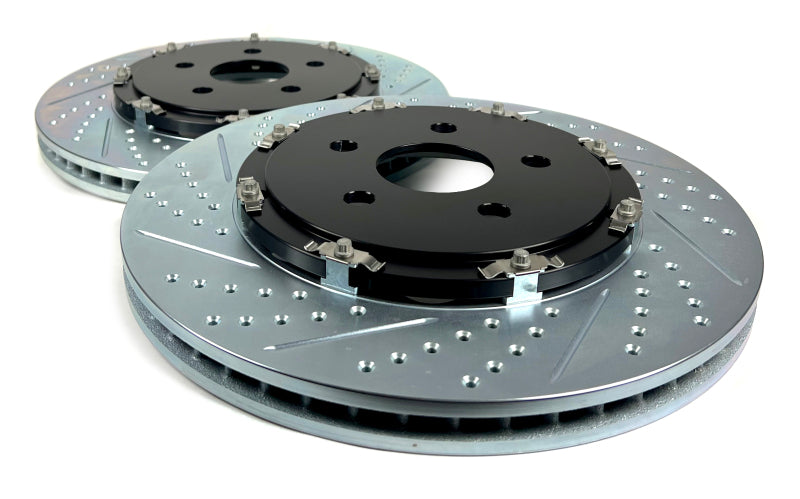 Baer Brakes EradiSpeed+ Rear 2-Piece Performance Brake Rotors for 2020-2025 Chevy Corvette Z51 with J55 Package