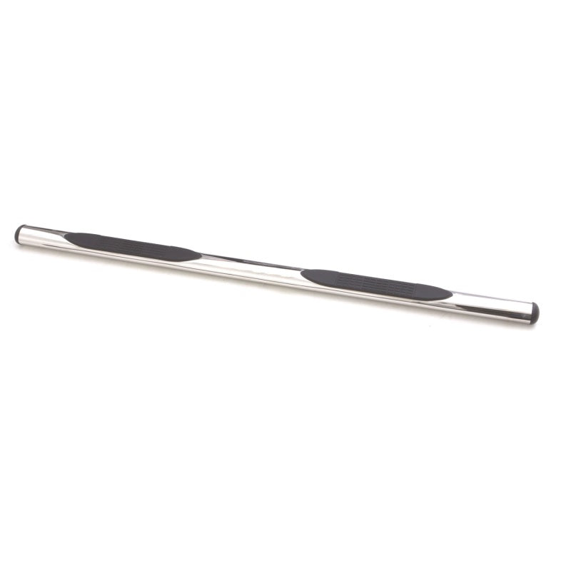 Lund 05-17 Nissan Frontier Crew Cab 4in. Oval Straight SS Nerf Bars - Polished