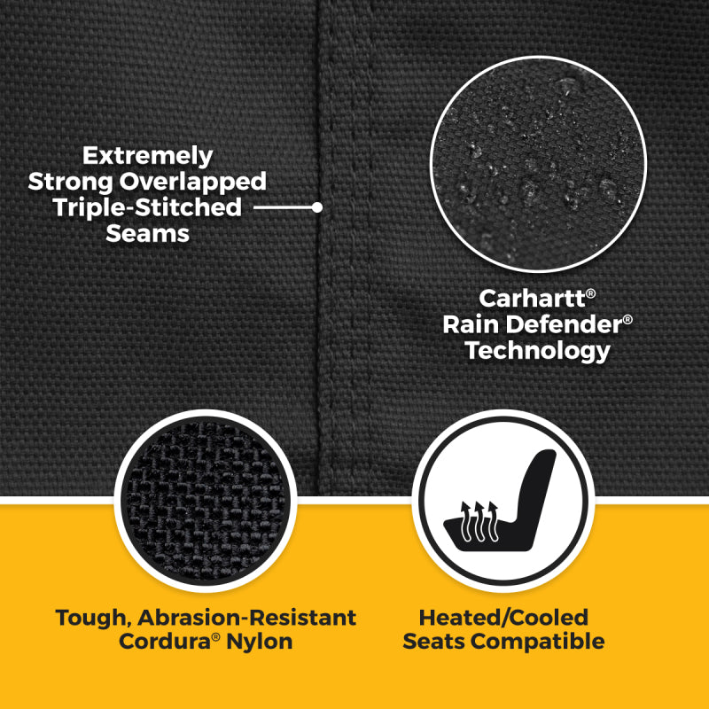 Covercraft Custom Front Row Seat Cover for 2026 Jeep Wrangler El Carhartt Super Dux Buckets