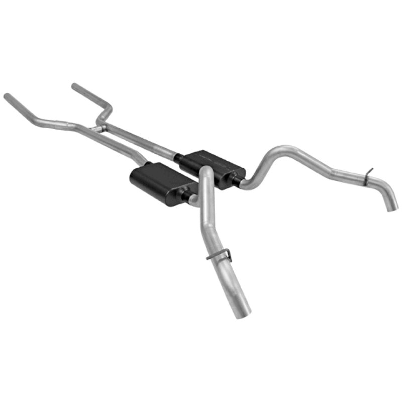 Flowmaster American Thunder 67-68 GM F-Body 2.5 inch Crossmember-Back Exhaust System for Camaro and Firebird