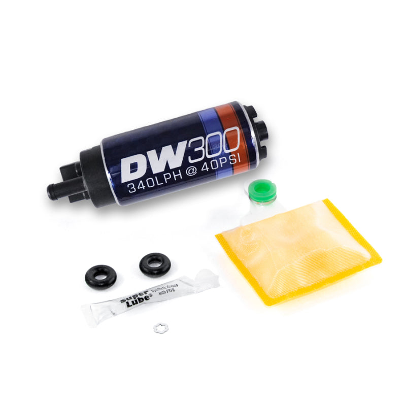 DeatschWerks DW300 340 LPH In-Tank Fuel Pump with Installation Kit for Mitsubishi Evo 8/9 and Eclipse Turbo AWD