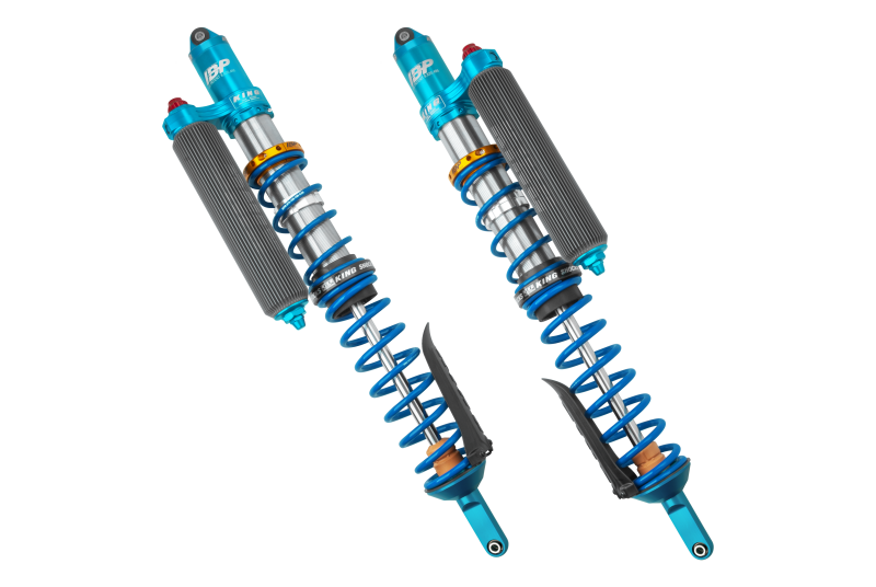 King Can Am Maverick R 3.0 Rear Coilover w/ Adj&Finned Res. Mid-Port Swivel