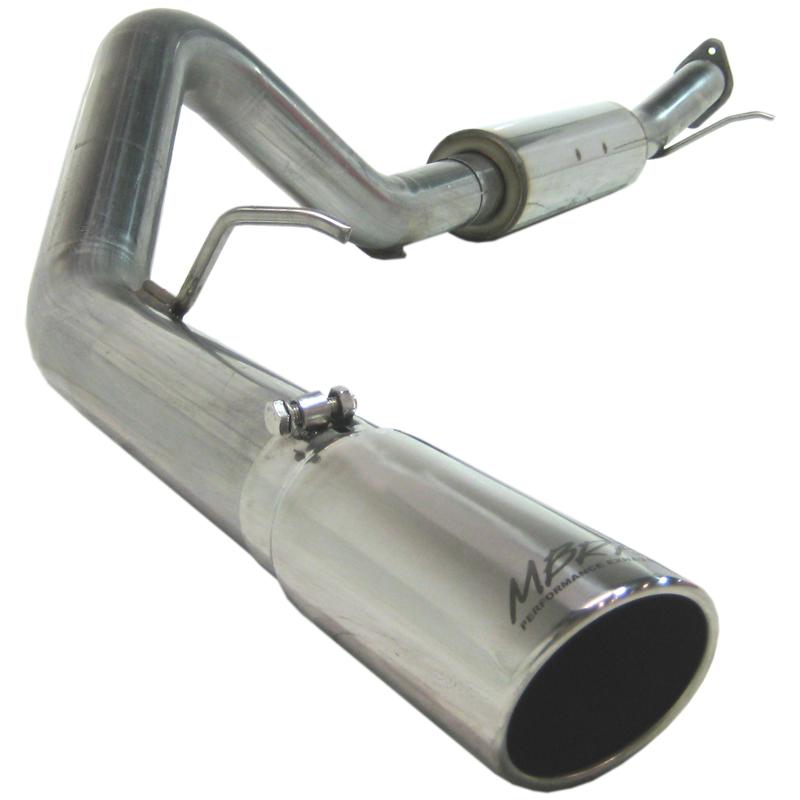 MBRP Armor Plus Cat-Back Exhaust System mbrpS5026409 for 2000-2006 Chevrolet Tahoe and GMC Yukon 5.3L