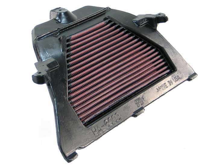 K&N Engineering HA-6003 High-Flow Air Filter for 2003-2006 Honda CBR600RR