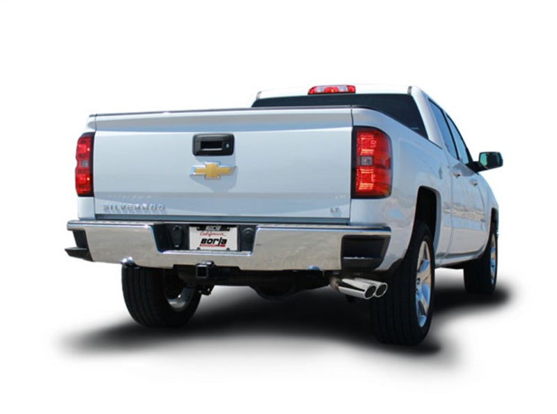 Borla ATAK Cat-Back Exhaust System for 2014–2018 Chevrolet Silverado 1500 and GMC Sierra 1500 6.2L V8, Part Number 140577