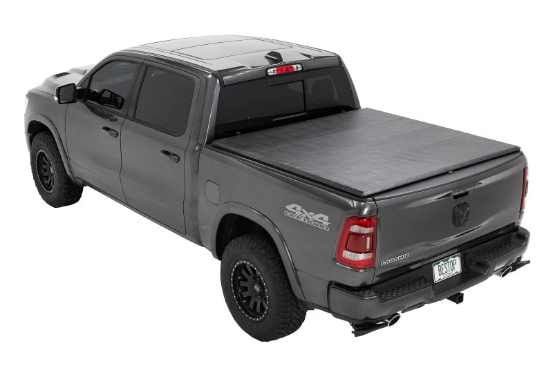 Bestop EZRoll Soft Tonneau Cover for 2019-Current Dodge Ram 1500 5.7 ft Bed Without RamBox - Model BES19227-01