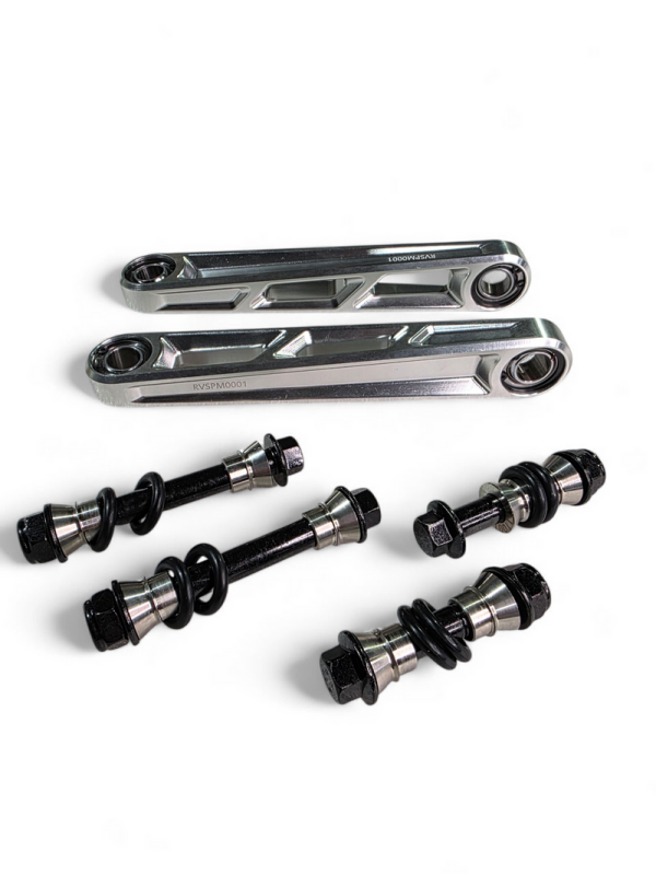 Elektric Offroad 2024+ Can-Am Maverick R Front Sway Bar Links Anodized Clear