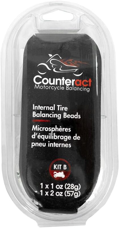 Counteract Motorcycle Balancing Bead DIY Kit - Includes 1oz and 2oz Bags for Optimal Wheel Balance