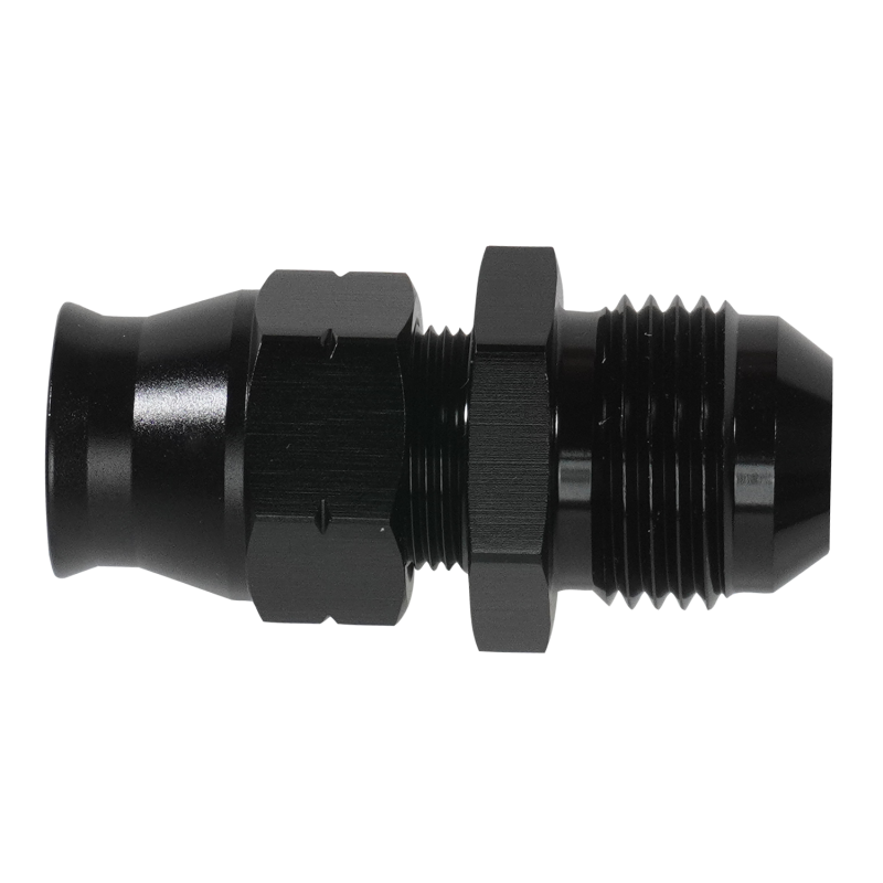 DeatschWerks DWK6-02-0153-B 10AN Male Flare to 1/2-Inch Hardline Compression Adapter