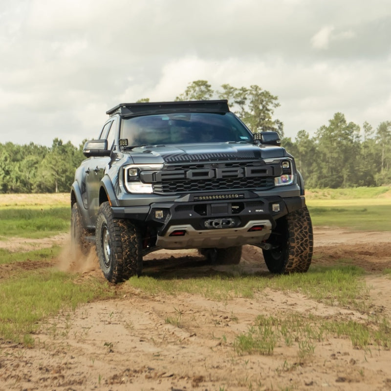 Rival 4x4 RLL2D.1813.1.US Ford Ranger Raptor Front Aluminum Bumper with Winch Mount and Recovery Points