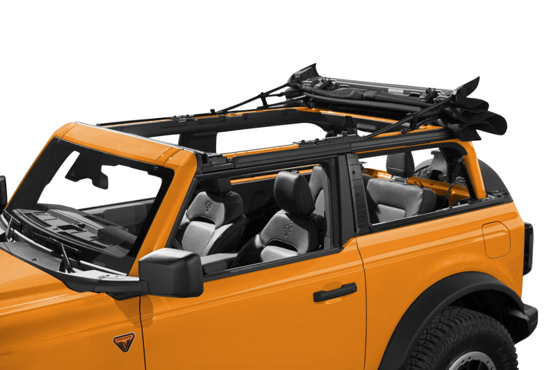 Bestop 21-26 Ford Bronco 2-Door Trektop Soft Top with Premium Black Twill