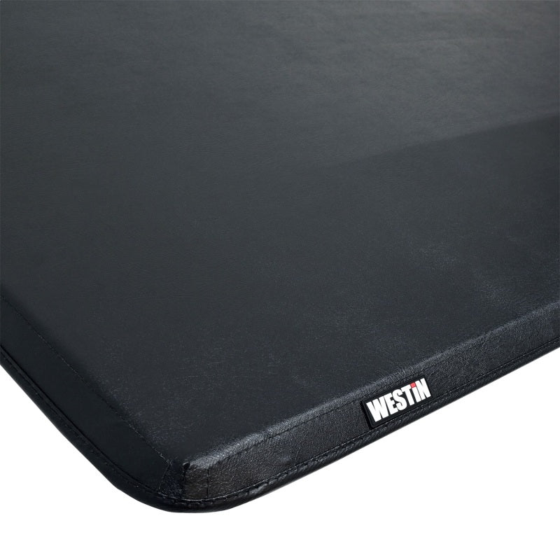 Westin 17-24 Ford F-250/350 Super Duty 6.75ft. Bed Soft Tri-Fold Tonneau Cover - Black