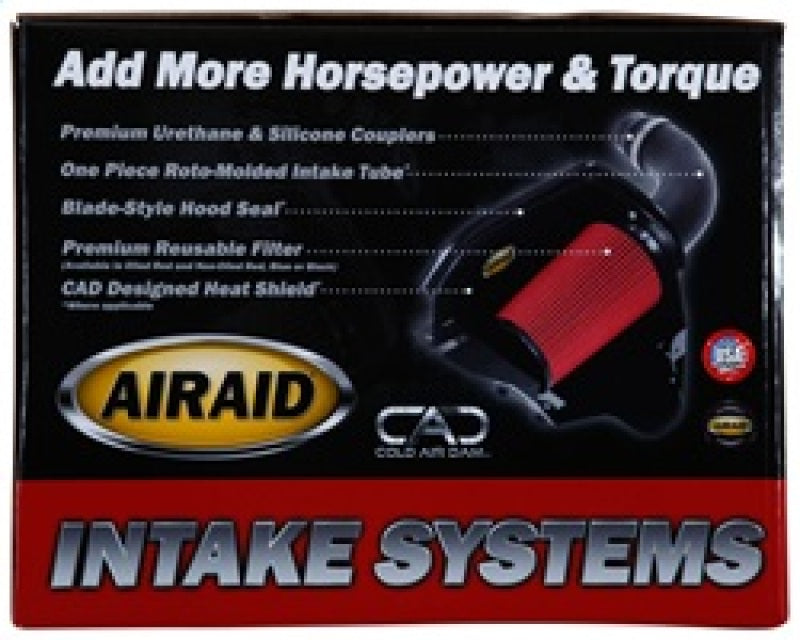 Airaid 96-05 S-10 / Blazer 4.3L CAD Intake System w/ Tube (Oiled / Red Media)