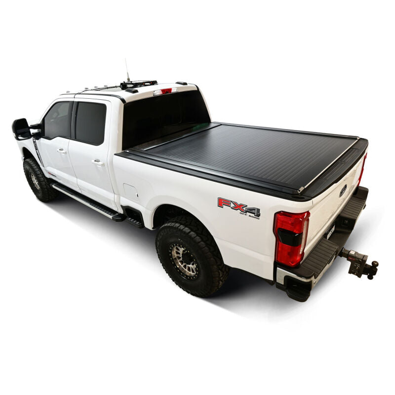 Westin 17-26 Ford F-250/F-350/F-450/F-550 Super Duty 6ft 10in Bed Manual Retractable Tonneau Cover - Black