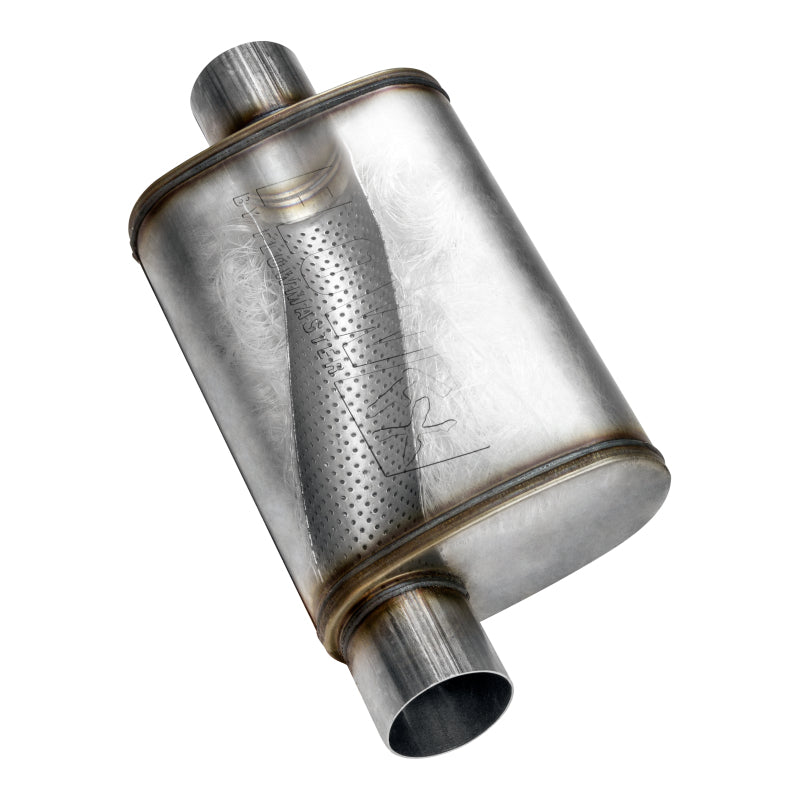 Flowmaster FlowFX Muffler 2.25 Inch Inlet/Outlet - Moderate Sound Tone - Stainless Steel