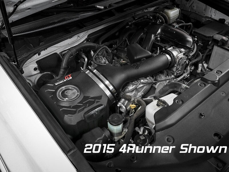 aFe Momentum GT Cold Air Intake System with Pro DRY S Filter for Toyota FJ Cruiser and 4Runner 4.0L V6, Part Number 50-70095D