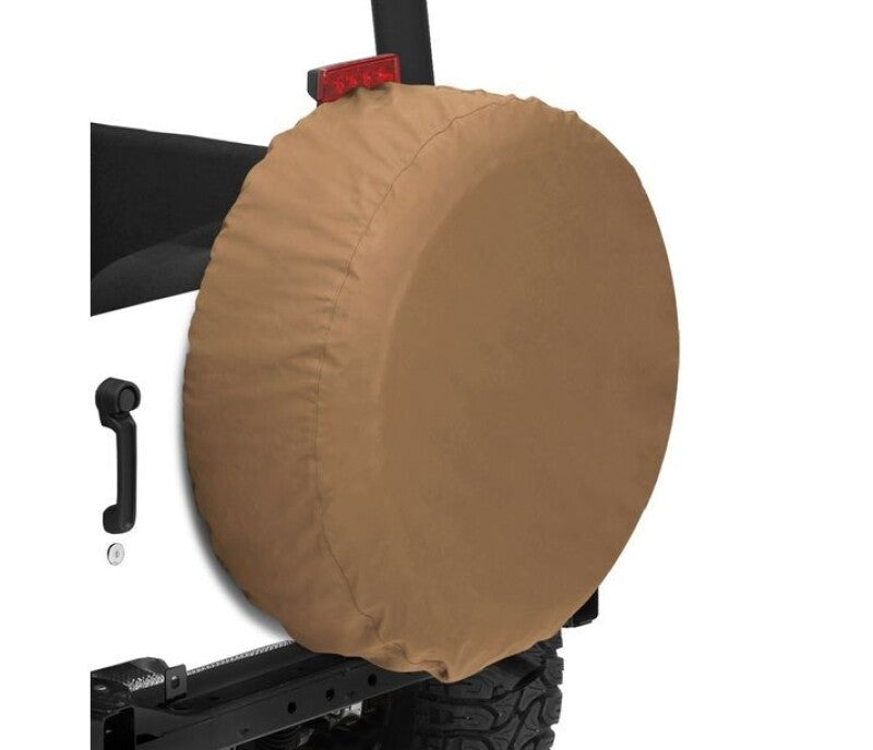 Bestop 29 x 9 Tire Cover in Tan for Rear-Mounted Spare Tire