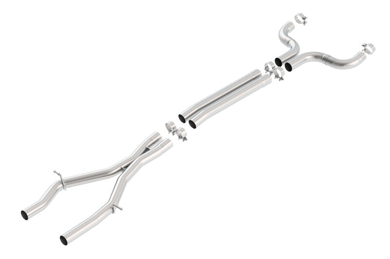 Borla 60607 X-Pipe with Mid-Pipes for 2016–2024 Chevrolet Camaro SS and 2020–2024 LT1 6.2L V8