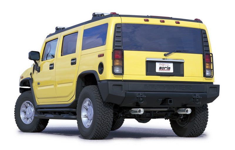 Borla 140037 Touring Cat-Back Exhaust System for 2003-2006 Hummer H2 6.0L V8