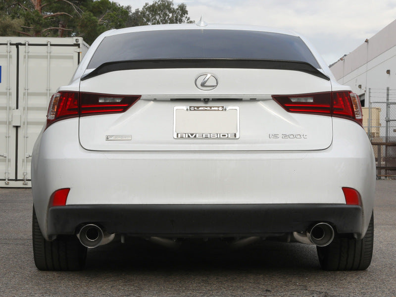 aFe POWER Takeda 49-36059-P Cat-Back Exhaust System for Lexus IS200t and IS300