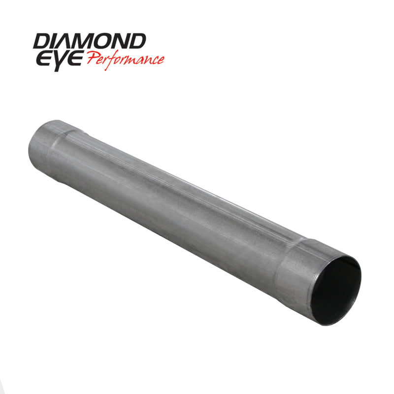Diamond Eye Performance DEP510205 4-Inch Aluminized Performance Diesel Exhaust Muffler