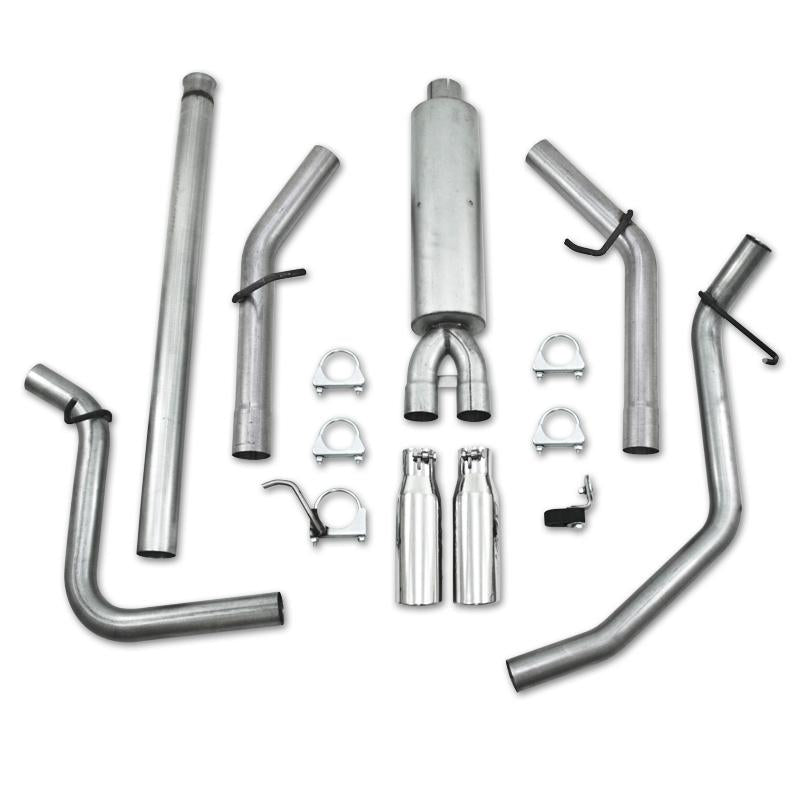MBRP Armor Lite Cat-Back Exhaust System mbrpS5056AL for 2009-2012 Chevrolet Silverado and GMC Sierra 1500