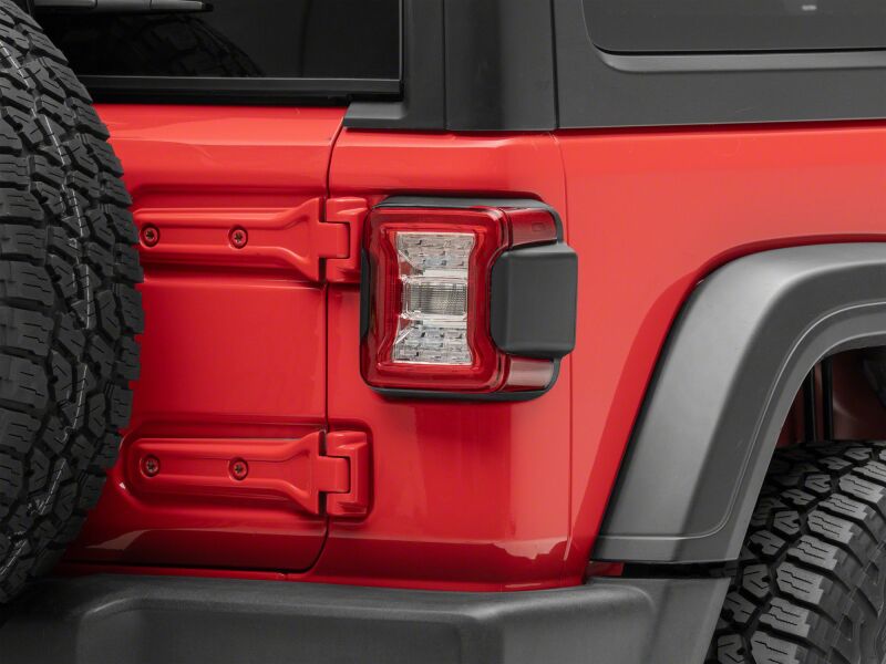 Raxiom Jeep Wrangler JL LED Tail Lights - Clear Housing and Lens, Part Number RAXJ181426