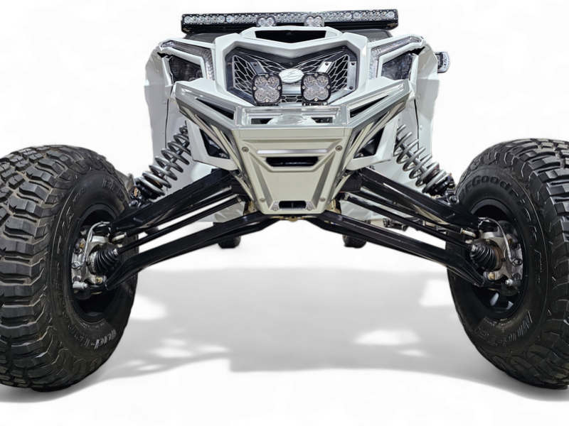 Elektric Offroad 2017+ Can-Am Maverick Billet Front Winch Bumper Anodized Clear