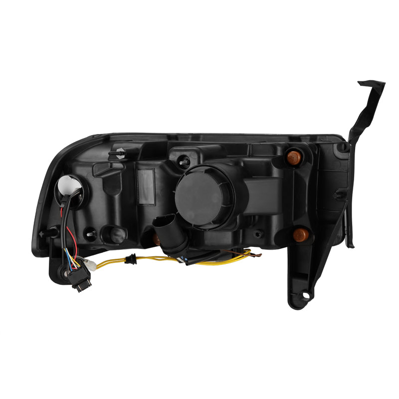 AlphaRex Nova-Series Projector Headlights for 1994-2001 Dodge Ram 1500, Black Housing