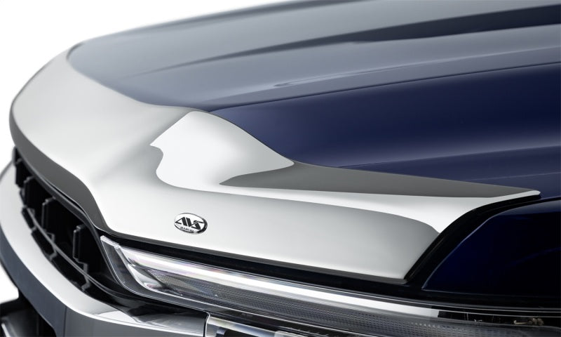 AVS 2021 Ford F-150 Aeroskin Low Profile Hood Shield - Chrome