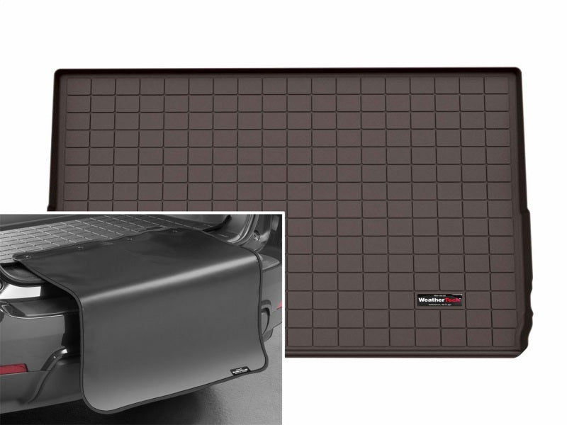 WeatherTech 25-26 Ford Expedition Max Trunk Cargo Liner with Bumper Protector - Cocoa