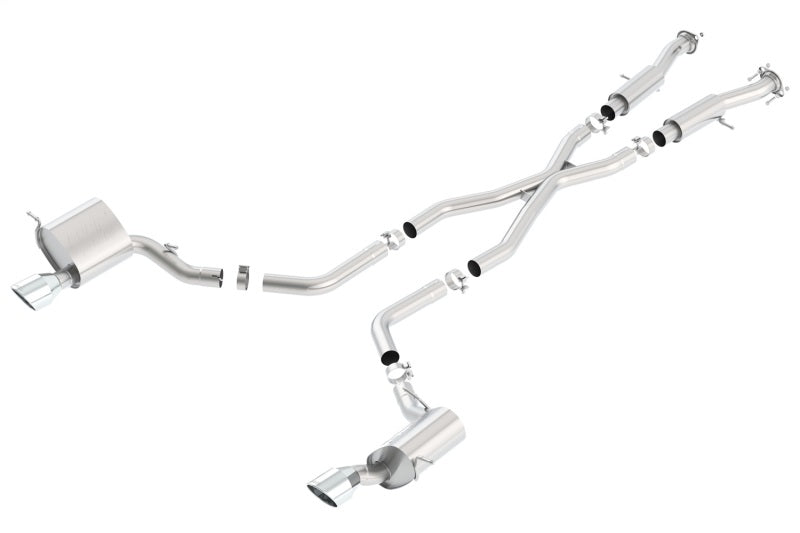 Borla 140633 ATAK Cat-Back Exhaust System for 2015-2021 Jeep Grand Cherokee SRT 6.4L V8