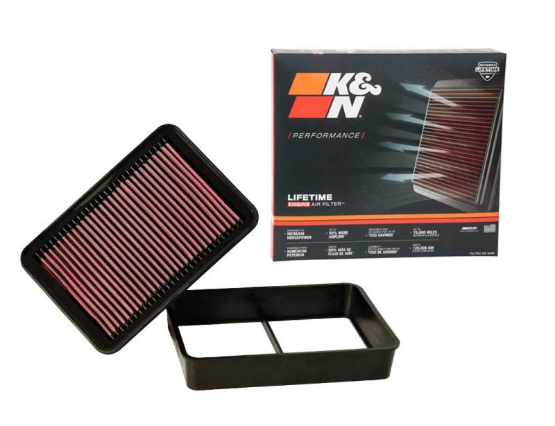 K&N Engineering 33-2392 High-Flow Replacement Air Filter for Mitsubishi Lancer