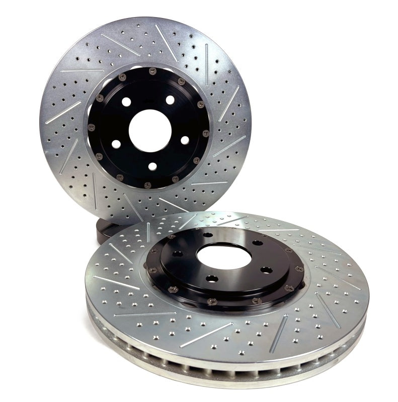 Baer Brakes Eradispeed+ Rear 2-Piece SDZ Performance Brake Rotors for 2024-2026 Ford Mustang (S650)
