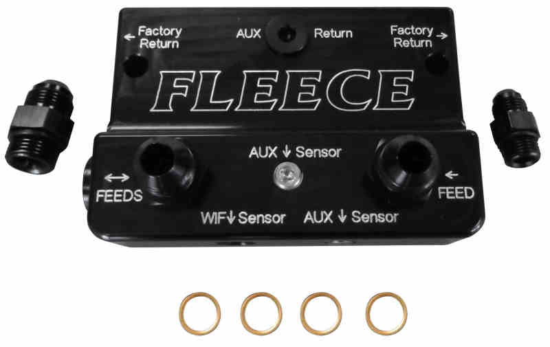 Fleece Performance fpeFPE-FFD-RF-4G Fuel Distribution Block