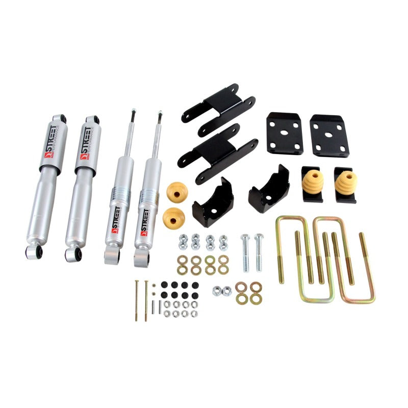 Belltech 22989 Complete Lowering Kit with Street Performance Shocks for 2015-2017 Chevrolet Colorado and GMC Canyon
