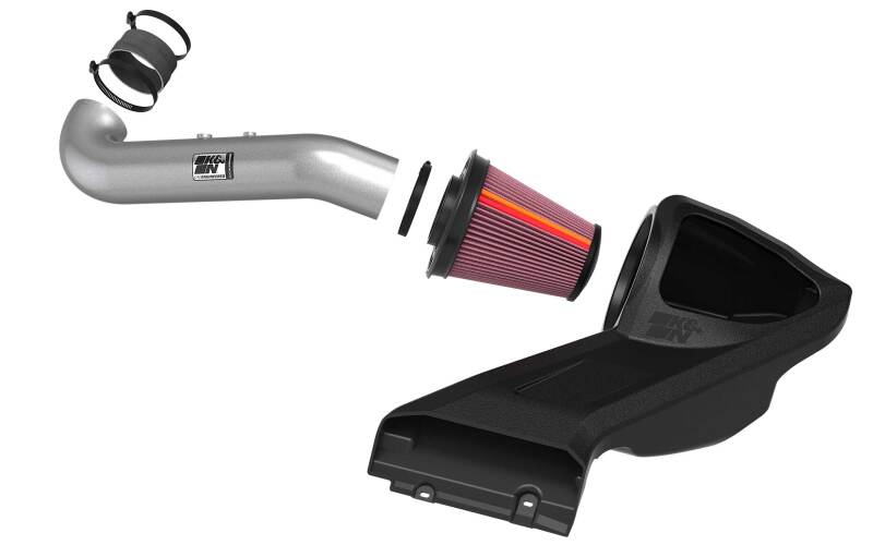 K&N Engineering NextGen Aluminum Cold Air Intake for Ford F-150 V8 5.0L - Part Number KN70-2591