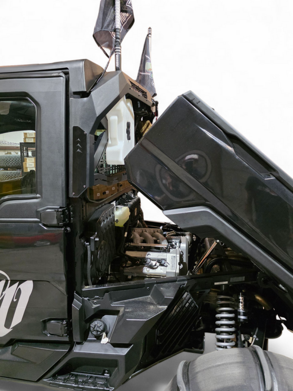 Elektric Offroad R5HRA0001 Heavy-Duty Headache Rack for Polaris Ranger 1500 - Enhanced Rear Cab Protection and Custom Trail Accessories