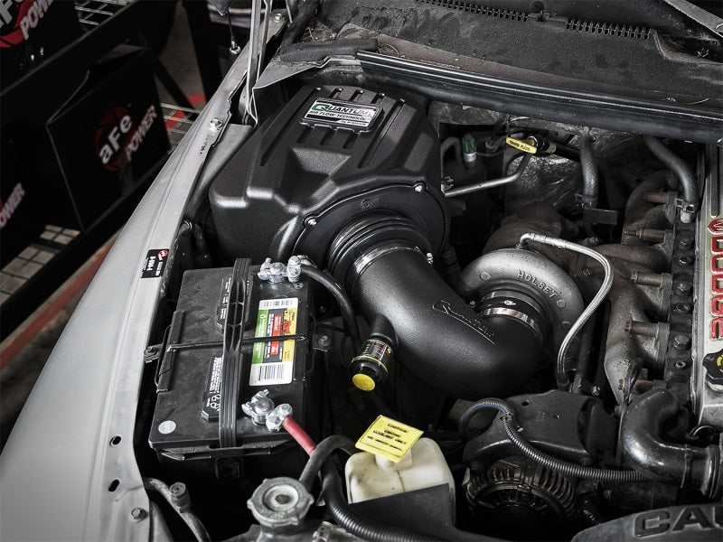 aFe Quantum Pro 5R Cold Air Intake System for 1994-2002 Dodge Ram Cummins 5.9L Diesel, Part Number 53-10001R